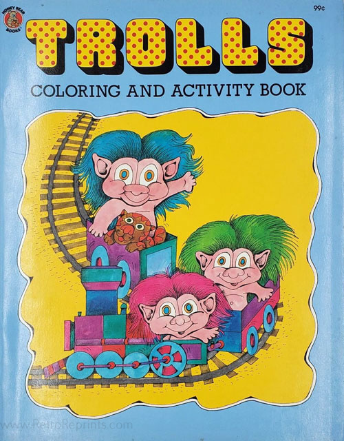 Trolls Coloring and Activity Book