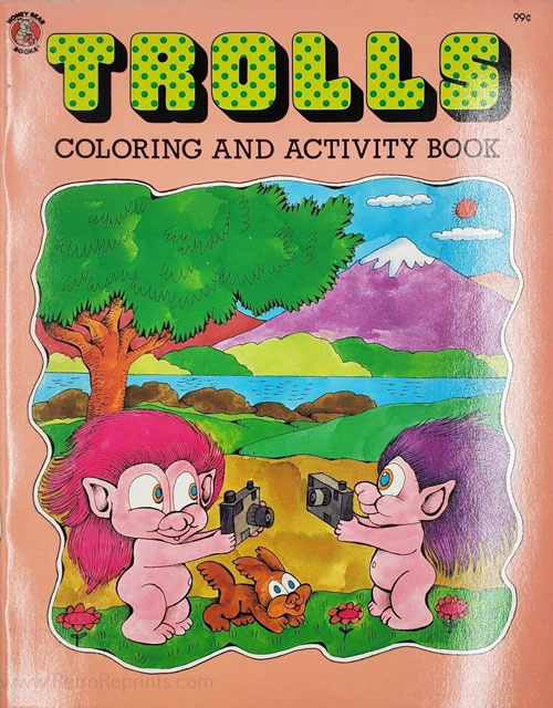 Trolls Coloring and Activity Book