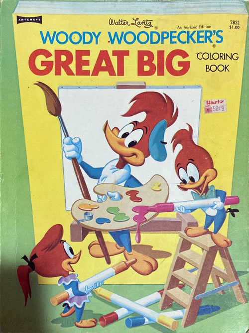 Woody Woodpecker Coloring Book