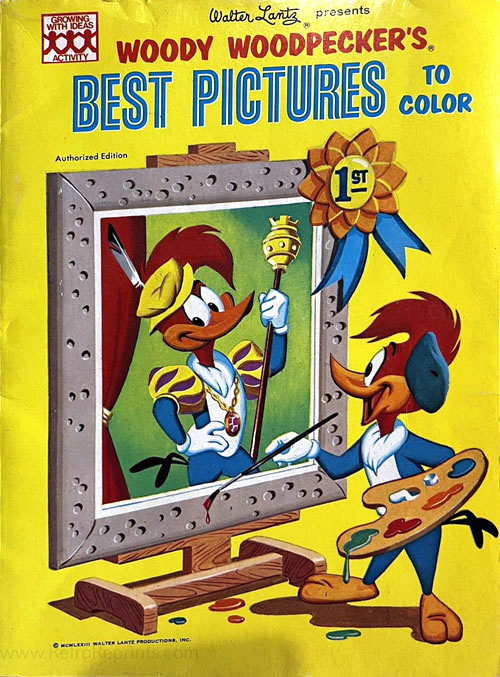 Woody Woodpecker Best Pictures to Color