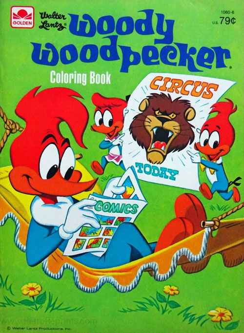 Woody Woodpecker Coloring Book