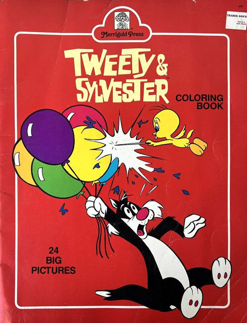 Sylvester & Tweety Coloring Book