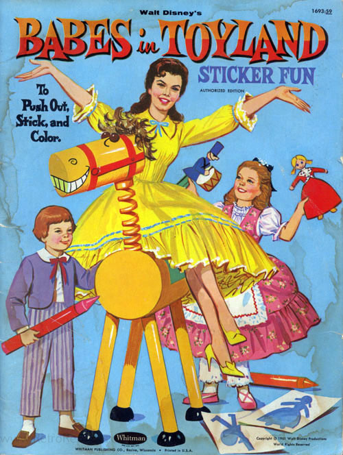 Babes in Toyland Sticker Fun