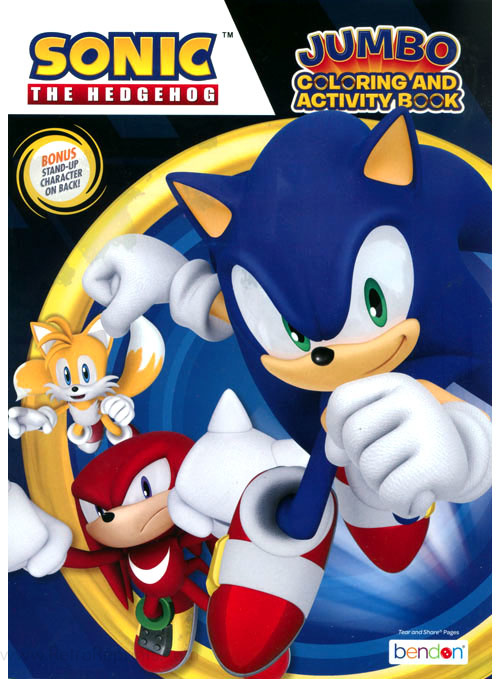 Sonic the Hedgehog Coloring and Activity Book