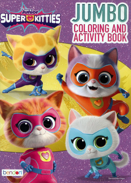 SuperKitties Coloring and Activity Book