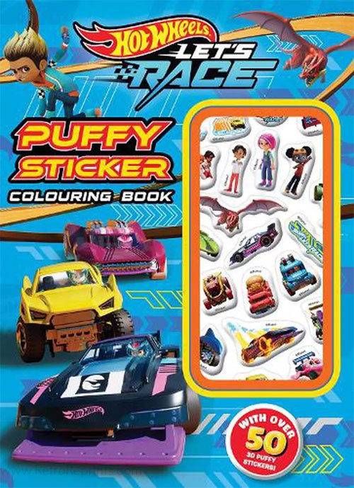 Hot Wheels: Let's Race Colouring Book