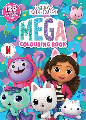Gabby’s Dollhouse Colouring Book