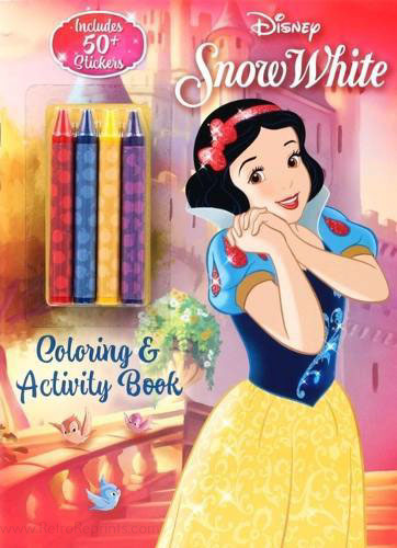 Snow White & the Seven Dwarfs Coloring and Activity Book