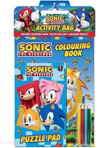 Sonic the Hedgehog Activity Bag