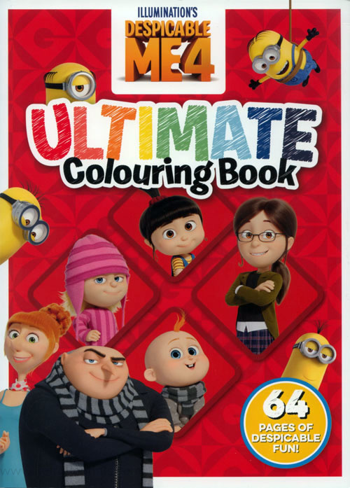 Despicable Me 4 Colouring Book