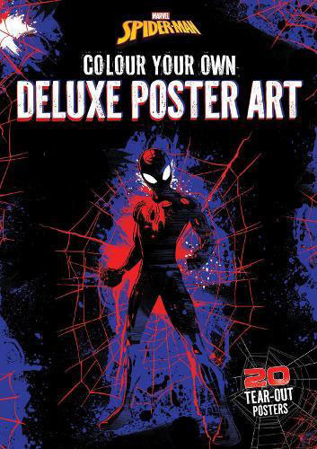 Spider-Man Colour Your Own Deluxe Poster Art