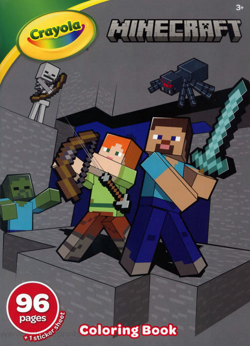 Minecraft Coloring Book