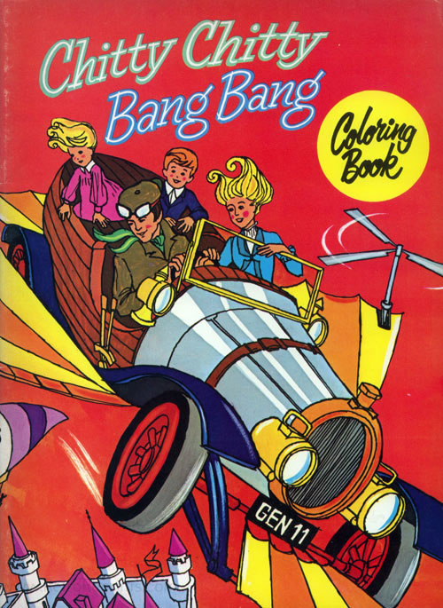 Chitty Chitty Bang Bang Coloring Book