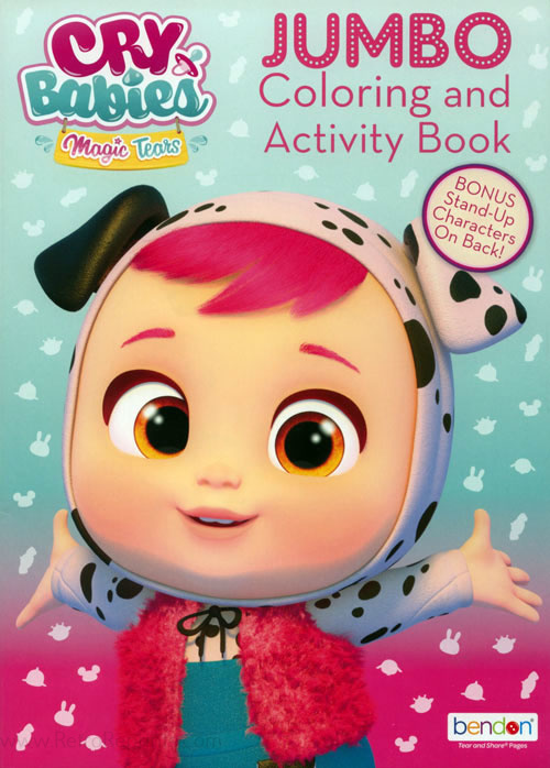 Cry Babies Magic Tears Coloring and Activity Book