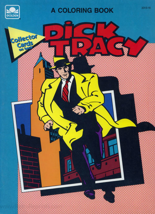 Dick Tracy (1990) Coloring Book