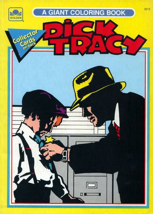 Dick Tracy (1990) Coloring Book