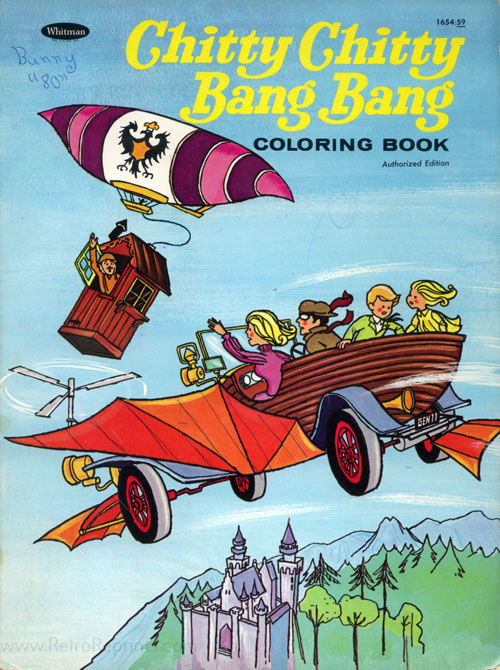 Chitty Chitty Bang Bang Coloring Book