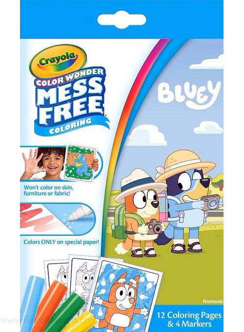 Bluey Coloring Kit