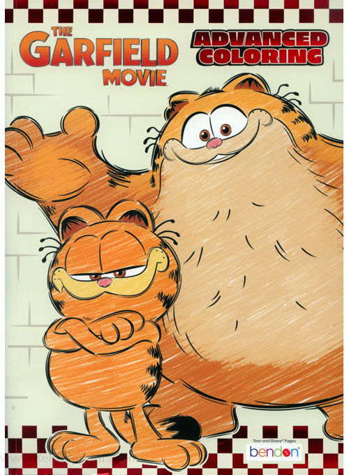 Garfield Movie, The Coloring Book