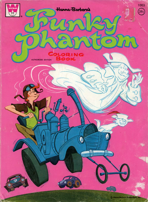 Funky Phantom, The Coloring Book