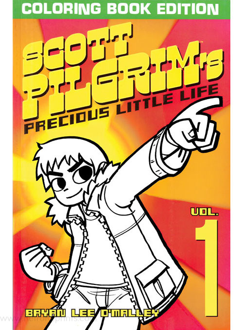 Scott Pilgrim Coloring Book Vol. 1