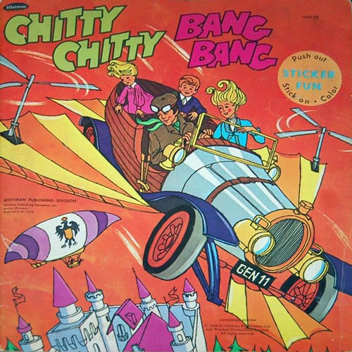 Chitty Chitty Bang Bang Sticker Fun