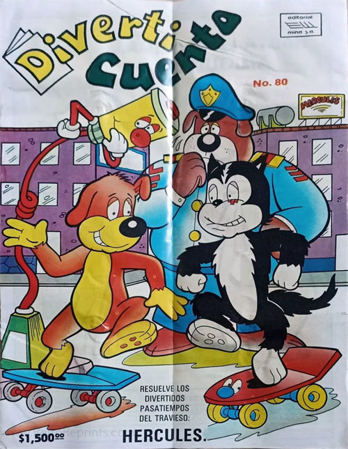 Cartoon Collection Coloring Book