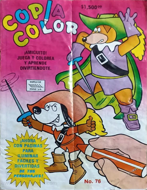 Cartoon Collection Coloring Book