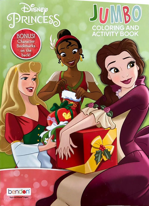 Princesses, Disney Coloring and Activity Book