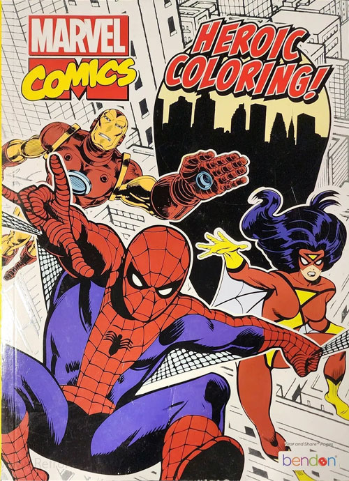 Marvel Super Heroes Coloring Book