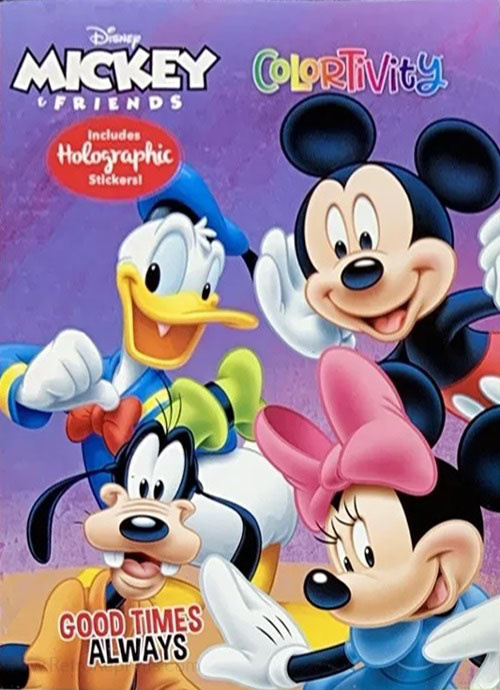 Mickey Mouse and Friends Coloring Book
