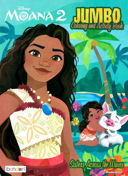 Moana 2 Coloring and Activity Book