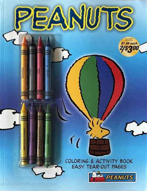 Peanuts Coloring and Activity Book
