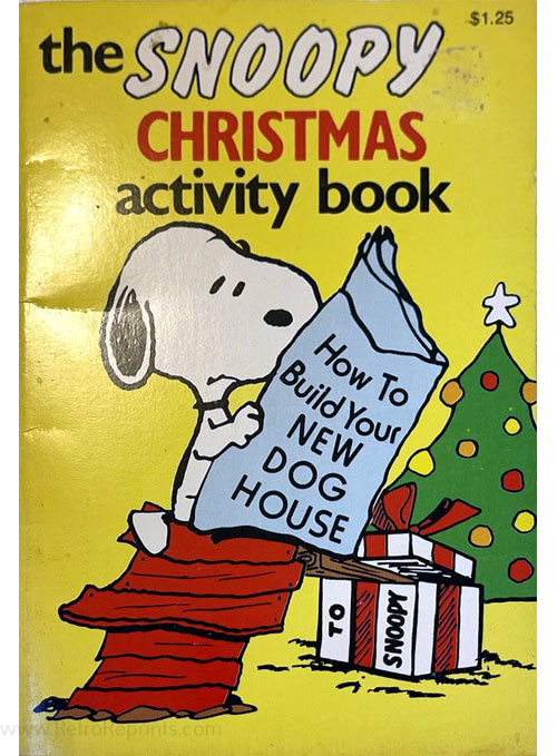 Peanuts Snoopy Christmas Activity Book