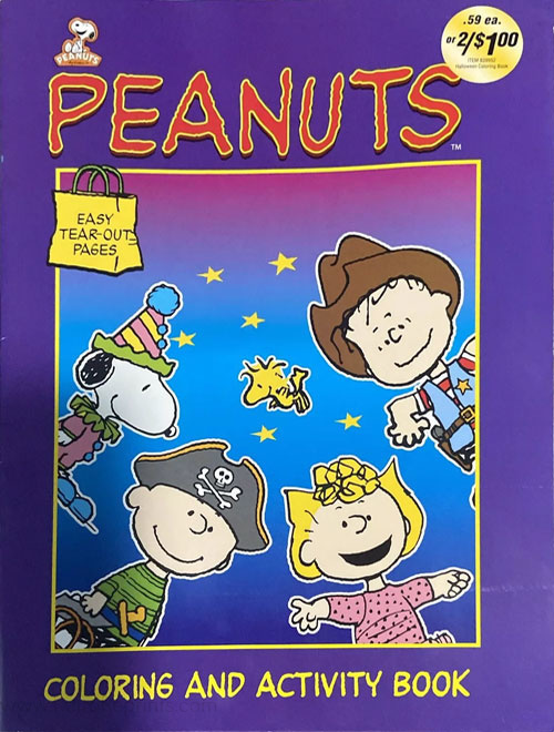 Peanuts Coloring and Activity Book