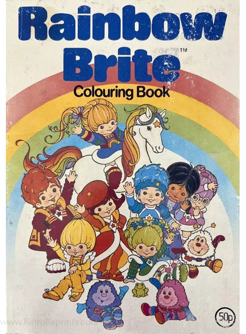 Rainbow Brite Colouring Book