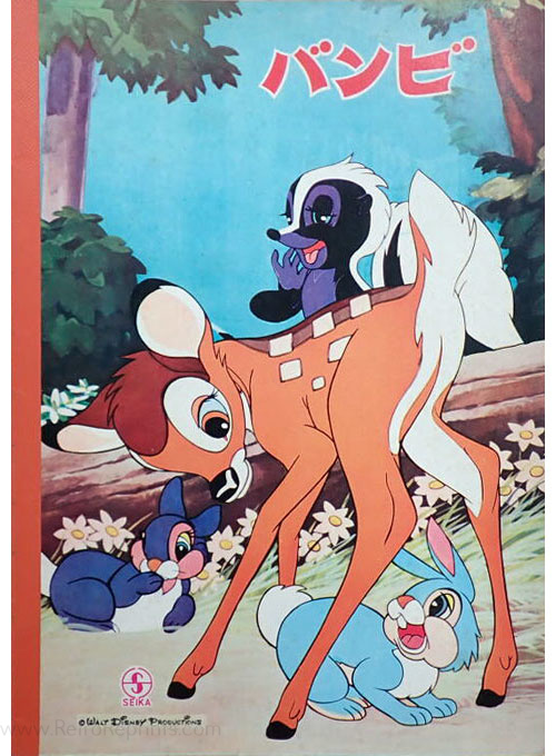Bambi, Disney's Coloring Notebook