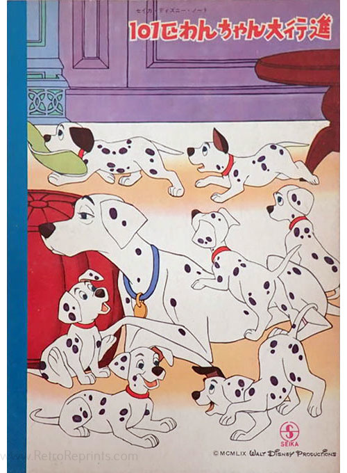 101 Dalmatians Coloring Notebook