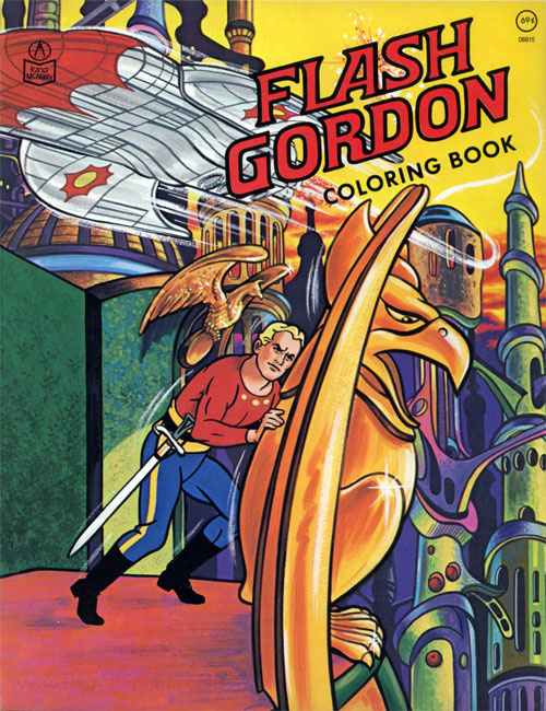 Flash Gordon Coloring Book 