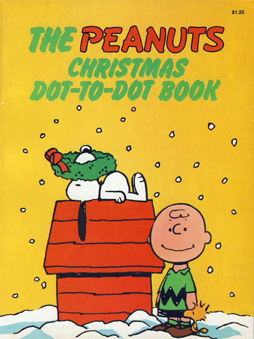 Peanuts Christmas Dot to Dot Book