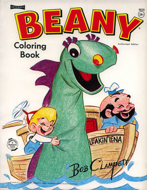 Beany & Cecil Coloring Book