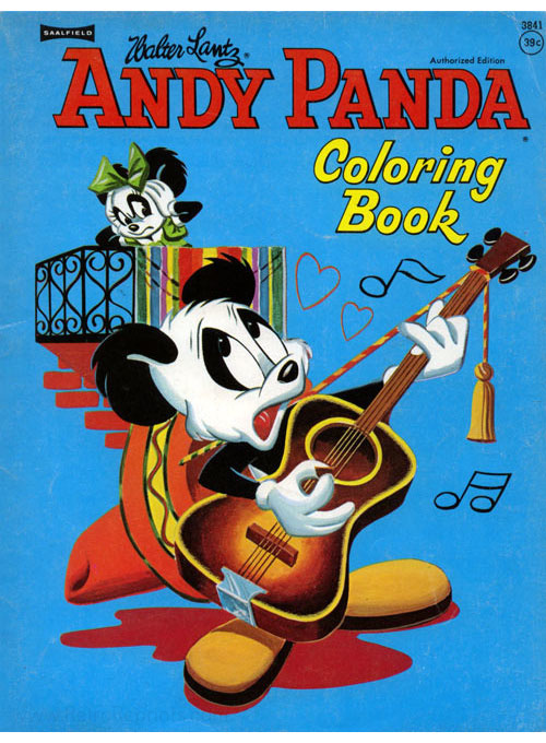 Andy Panda Coloring Book 