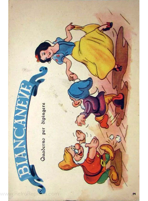 Snow White & the Seven Dwarfs Coloring Book