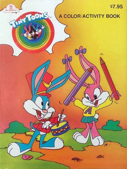Tiny Toon Adventures Coloring and Activity Book