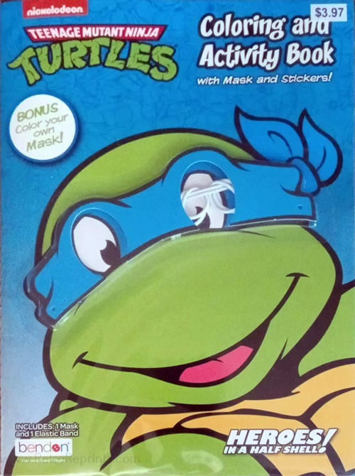 Teenage Mutant Ninja Turtles (classic) Coloring and Activity Book