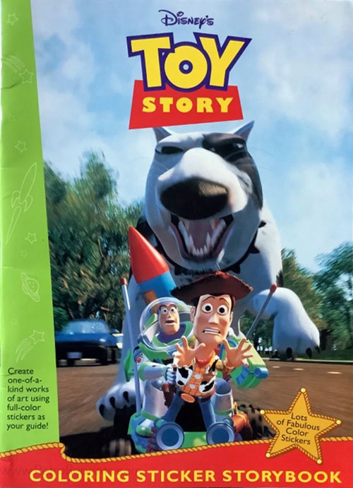 Toy Story Coloring Storybook