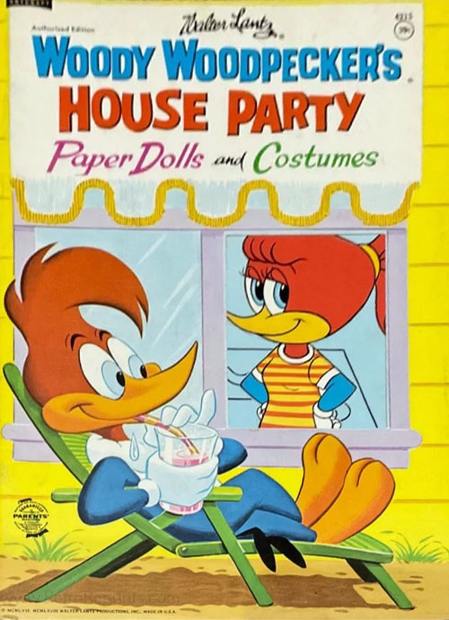 Woody Woodpecker Paper Dolls