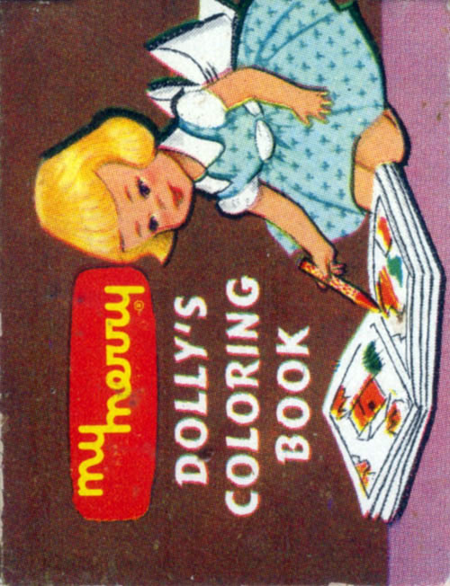 Baby Dolls My Merry Dolly's Coloring Book