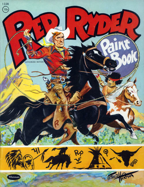 Red Ryder Paint Book