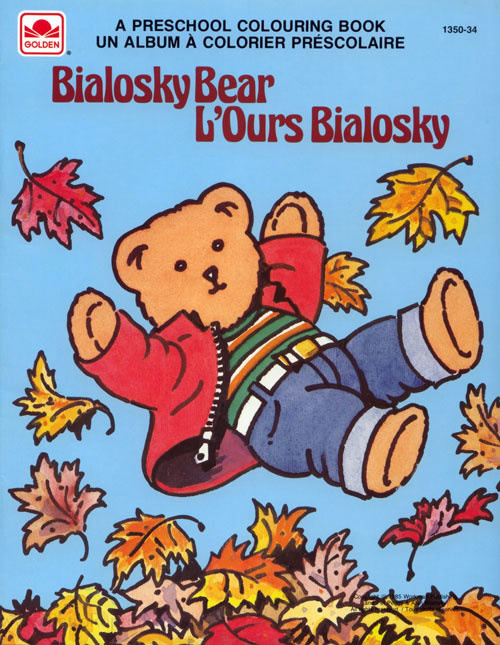 Bialosky Bear Colouring Book